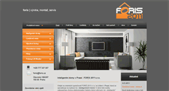 Desktop Screenshot of foris.cz